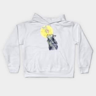 Kitty and the Floaty Fish Kids Hoodie